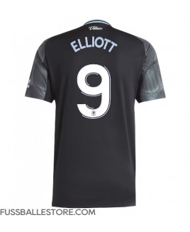 Günstige Aston Villa Harvey Elliott #9 Auswärtstrikot 2025-26 Kurzarm